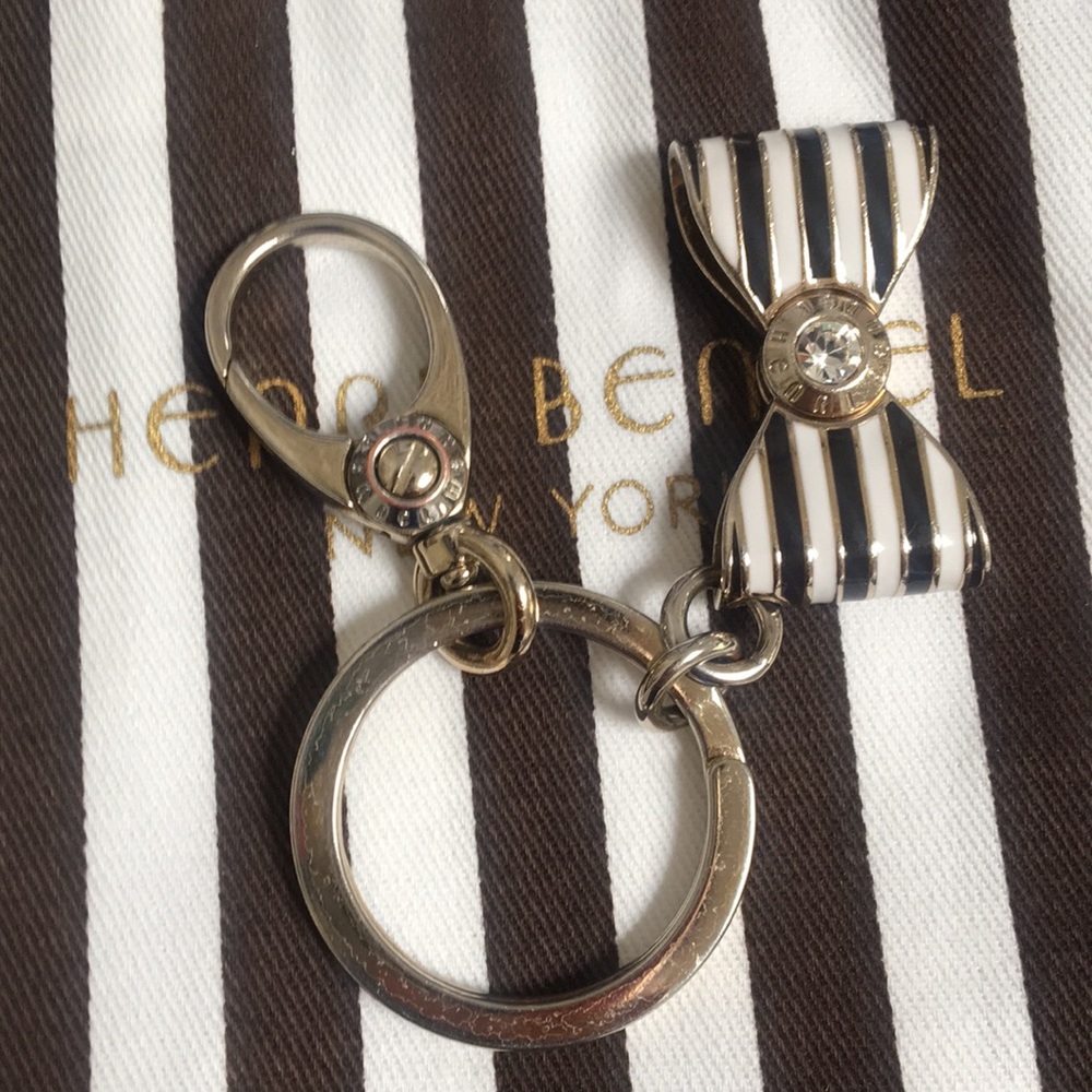 Henri Bendel Bow Bag Fob/ Keychain - Picture 5 of 8